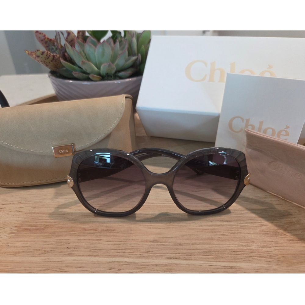 Chloé Gray Vera Sunglasses